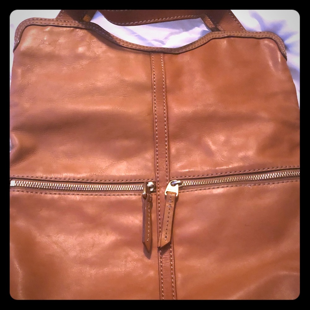 Fossil Leather bag